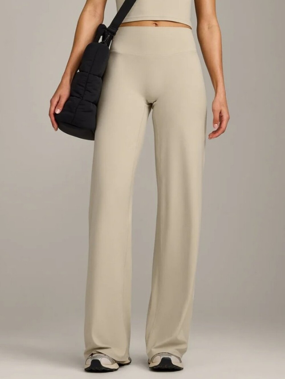 Oner Active SoftMotion Straight Leg Bottoms - Oatmeal size XS, REGULAR LENGTH